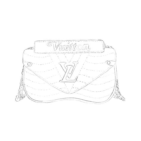 Images libres de droits de Louis vuitton drawing 